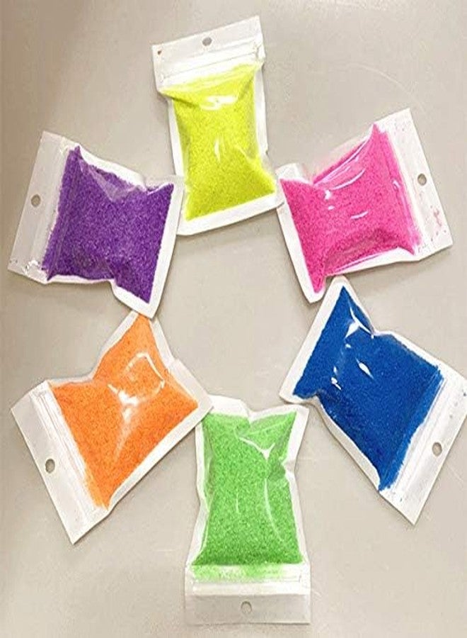 MEIEST 7 Pack Colorful Magic Sand,Amazing Hydrophobic Sand Space Sand,Never Gets Wet Sand,Play Sand Colored Sand Toys,Educational Innovations Gift,Novelties Party Favors(7 Colors) - Image 3